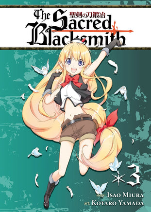 The Sacred Blacksmith Vol 3 - The Mage's Emporium Seven Seas 3-6 add barcode english Used English Manga Japanese Style Comic Book