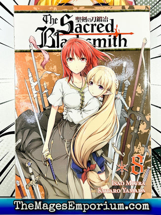 The Sacred Blacksmith Vol 8 - The Mage's Emporium Seven Seas 2401 copydes Used English Manga Japanese Style Comic Book