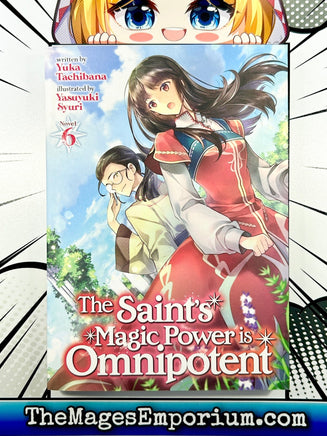 The Saint's Magic Power is Omnipotent Vol 6 Light Novel - The Mage's Emporium Seven Seas 2401 copydes Used English Light Novel Japanese Style Comic Book