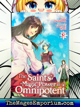 The Saint's Magic Power is Omnipotent Vol 8 Light Novel - The Mage's Emporium Seven Seas 2402 alltags description Used English Light Novel Japanese Style Comic Book