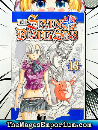 The Seven Deadly Sins Vol 13 - The Mage's Emporium Kodansha 2312 alltags description Used English Manga Japanese Style Comic Book