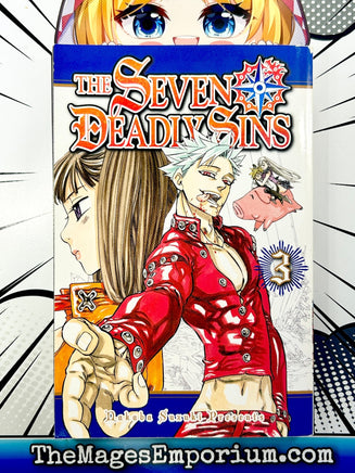 The Seven Deadly Sins Vol 3 - The Mage's Emporium Kodansha 2307 copydes Used English Manga Japanese Style Comic Book