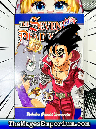 The Seven Deadly Sins Vol 35 - The Mage's Emporium Kodansha 2311 description Used English Manga Japanese Style Comic Book