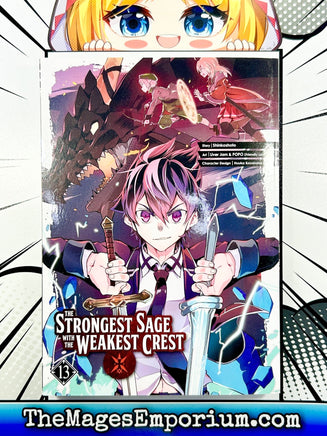 The Strongest Sage with the Weakest Crest Vol 13 - The Mage's Emporium Square Enix 2402 alltags description Used English Manga Japanese Style Comic Book