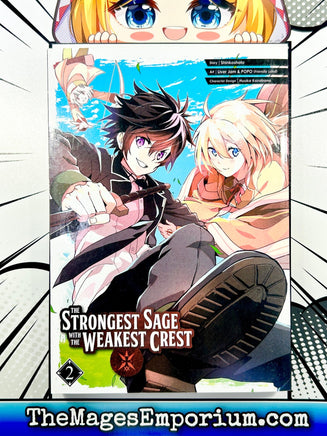 The Strongest Sage with the Weakest Crest Vol 2 - The Mage's Emporium Square Enix 2402 alltags description Used English Manga Japanese Style Comic Book