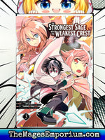 The Strongest Sage with the Weakest Crest Vol 3 - The Mage's Emporium Square Enix 2402 alltags description Used English Manga Japanese Style Comic Book