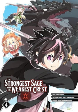 The Strongest Sage with the Weakest Crest Vol 4 - The Mage's Emporium Square Enix 2402 alltags description Used English Manga Japanese Style Comic Book