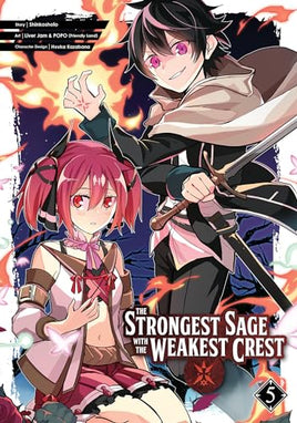 The Strongest Sage with the Weakest Crest Vol 5 - The Mage's Emporium Square Enix 2402 alltags description Used English Manga Japanese Style Comic Book