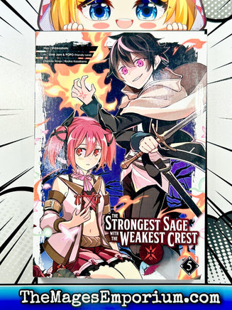 The Strongest Sage with the Weakest Crest Vol 5 - The Mage's Emporium Square Enix 2402 alltags description Used English Manga Japanese Style Comic Book