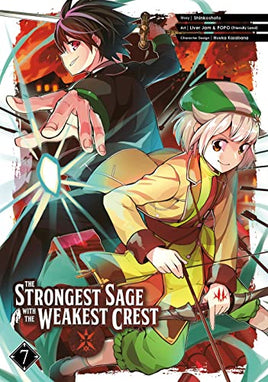 The Strongest Sage with the Weakest Crest Vol 7 - The Mage's Emporium Square Enix 2402 alltags description Used English Manga Japanese Style Comic Book