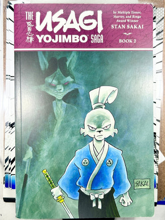 The Usagi Yojimbo Saga Vol 2 - The Mage's Emporium Dark Horse 2312 alltags description Used English Manga Japanese Style Comic Book