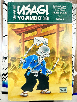 The Usagi Yojimbo Saga Vol 3 - The Mage's Emporium Dark Horse 2312 alltags description Used English Manga Japanese Style Comic Book