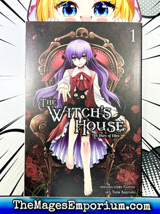 The Witch's House The Diary of Ellen Vol 1 - The Mage's Emporium Yen Press English Horror Older Teen Used English Manga Japanese Style Comic Book