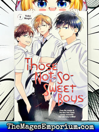 Those Not-So-Sweet Boys Vol 2 - The Mage's Emporium Kodansha english manga the-mages-emporium Used English Manga Japanese Style Comic Book