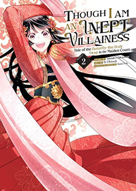 Though I Am An Inept Villainess Tale of the Butterfly-Rat Body Swap in tyhe Maiden Court Vol 2 Manga - The Mage's Emporium Seven Seas 2311 description Used English Manga Japanese Style Comic Book