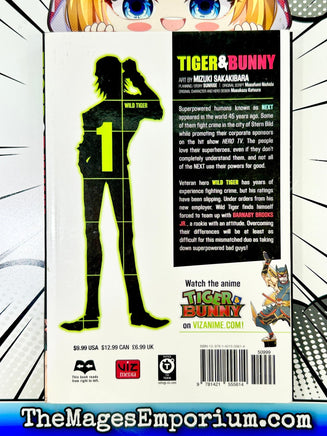 Tiger and Bunny Vol 1 - The Mage's Emporium Viz Media instock Missing Author Used English Manga Japanese Style Comic Book