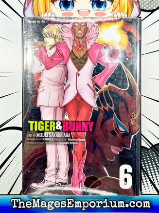 Tiger and Bunny Vol 6 - The Mage's Emporium Viz Media 2403 alltags description Used English Manga Japanese Style Comic Book