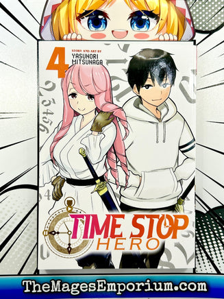 Time Stop Hero Vol 4 - The Mage's Emporium Seven Seas 2402 alltags description Used English Manga Japanese Style Comic Book