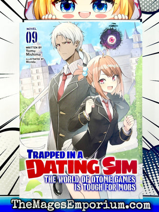 Trapped in a Dating Sim The World of Otome Games is Tough for Mobs Vol 9 Light Novel - The Mage's Emporium Seven Seas 2311 description Used English Light Novel Japanese Style Comic Book