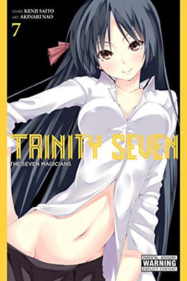 Trinity Seven The Seven Magicians Vol 7 - The Mage's Emporium Yen Press 3-6 add barcode english Used English Manga Japanese Style Comic Book