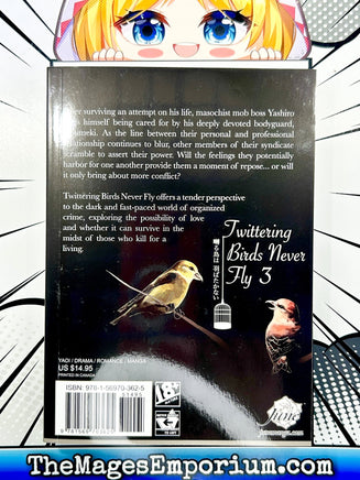 Twittering Birds Never Fly Vol 3 - The Mage's Emporium June Missing Author Used English Manga Japanese Style Comic Book