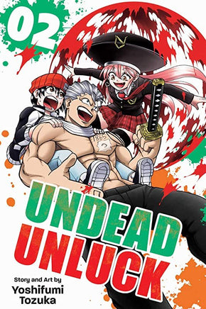 Undead Unluck Vol 2 - The Mage's Emporium Viz Media Older Teen Shonen Used English Manga Japanese Style Comic Book