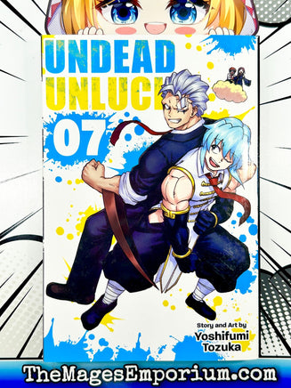 Undead Unluck Vol 7 - The Mage's Emporium Viz Media 2312 alltags description Used English Manga Japanese Style Comic Book