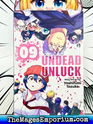 Undead Unluck Vol 9 - The Mage's Emporium Viz Media 2312 alltags description Used English Manga Japanese Style Comic Book