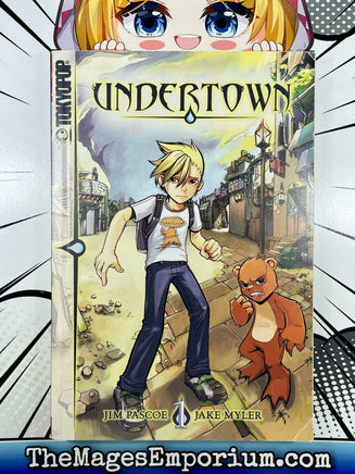 Undertown Vol 1 - The Mage's Emporium Tokyopop Drama Fantasy Used English Manga Japanese Style Comic Book