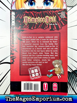 Vampire Doll Vol 1 - The Mage's Emporium Tokyopop 2401 copydes Used English Manga Japanese Style Comic Book