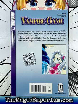 Vampire Game Vol 8 - The Mage's Emporium Tokyopop Comedy Fantasy Teen Used English Manga Japanese Style Comic Book