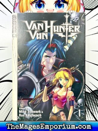 Van Von Hunter Vol 1 - The Mage's Emporium Tokyopop Used English Manga Japanese Style Comic Book