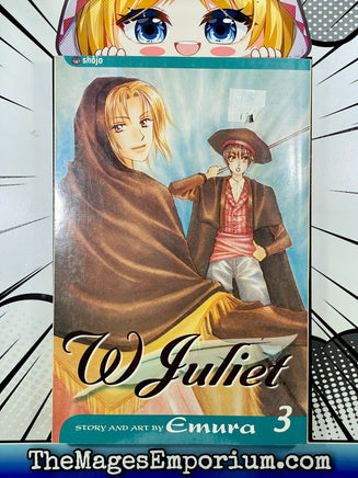 W Juliet Vol 3 - The Mage's Emporium Viz Media Shojo Teen Used English Manga Japanese Style Comic Book