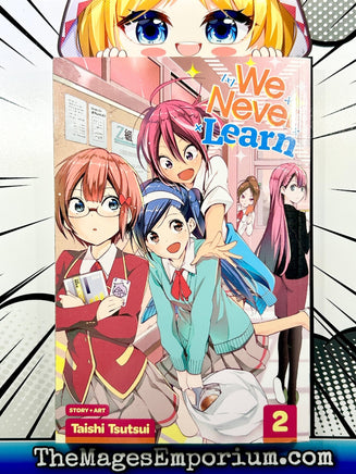 We Never Learn Vol 2 - The Mage's Emporium Viz Media Missing Author Used English Manga Japanese Style Comic Book