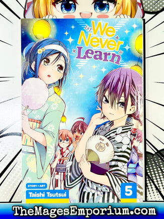 We Never Learn Vol 5 - The Mage's Emporium Viz Media 2310 description Used English Manga Japanese Style Comic Book