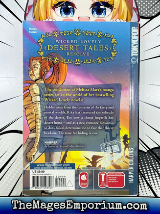 Wicked Lovely Desert Tales Resolve Vol 3 - The Mage's Emporium Tokyopop Fantasy Teen Used English Manga Japanese Style Comic Book