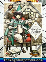 Witch Hat Atelier Vol 2 - The Mage's Emporium Kodansha 2312 copydes Used English Manga Japanese Style Comic Book