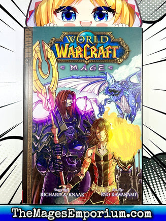 World of Warcraft Mage - The Mage's Emporium Tokyopop Action English Teen Used English Manga Japanese Style Comic Book