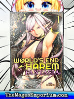 Worlds End Harem Fantasia Vol 1 - The Mage's Emporium The Mage's Emporium Used English Manga Japanese Style Comic Book