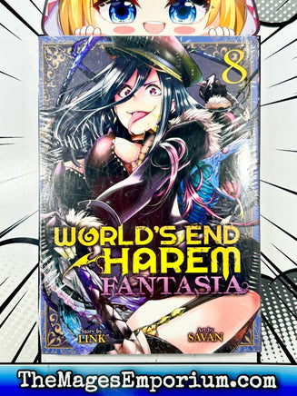 World's End Harem Fantasia Vol 8 - The Mage's Emporium Seven Seas 2312 alltags description Used English Manga Japanese Style Comic Book