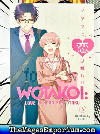Wotakoi: Love Is Hard For Otaku Vol 6 - The Mage's Emporium Kodansha english manga older-teen Used English Manga Japanese Style Comic Book