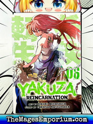 Yakuza Reincarnation Vol 6 - The Mage's Emporium Seven Seas 2402 alltags description Used English Manga Japanese Style Comic Book