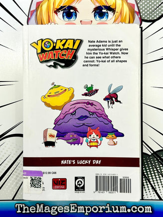 Yo-Kai Watch Vol 1 - The Mage's Emporium Viz Media Missing Author Used English Manga Japanese Style Comic Book