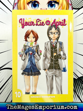 Your Lie in April Vol 10 - The Mage's Emporium Kodansha Missing Author Used English Manga Japanese Style Comic Book