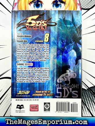 Yu-Gi-Oh 5Ds Vol 8 - The Mage's Emporium Viz Media Used English Manga Japanese Style Comic Book