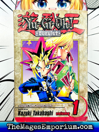 Yu-Gi-Oh! Duelist Vol 1 - The Mage's Emporium Viz Media 2403 bis3 copydes Used English Manga Japanese Style Comic Book