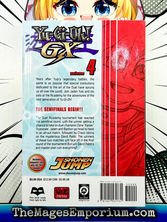 Yu-Gi-Oh! GX Vol 4 - The Mage's Emporium Viz Media 2402 alltags description Used English Manga Japanese Style Comic Book