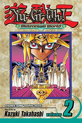 Yu-Gi-Oh Millennium World Vol 2 - The Mage's Emporium Viz Media English Shonen Teen Used English Manga Japanese Style Comic Book