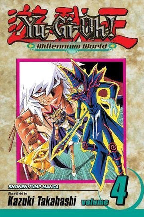 Yu-Gi-Oh Millennium World Vol 4 - The Mage's Emporium Viz Media English Shonen Teen Used English Manga Japanese Style Comic Book