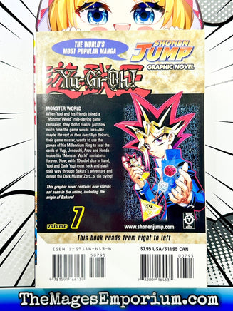 Yu-Gi-Oh! Vol 7 - The Mage's Emporium Viz Media Used English Japanese Style Comic Book
